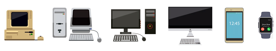 evolução design monitor